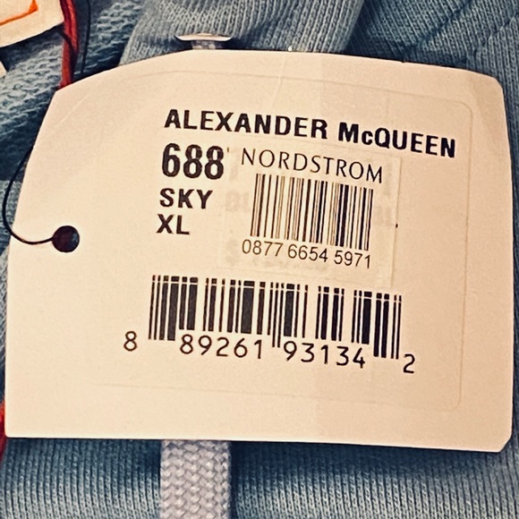 ALEXANDER MCQUEEN
NWT 🎁🎁Graffiti Logo hoody sweatshirt XL - Picture 9 of 12